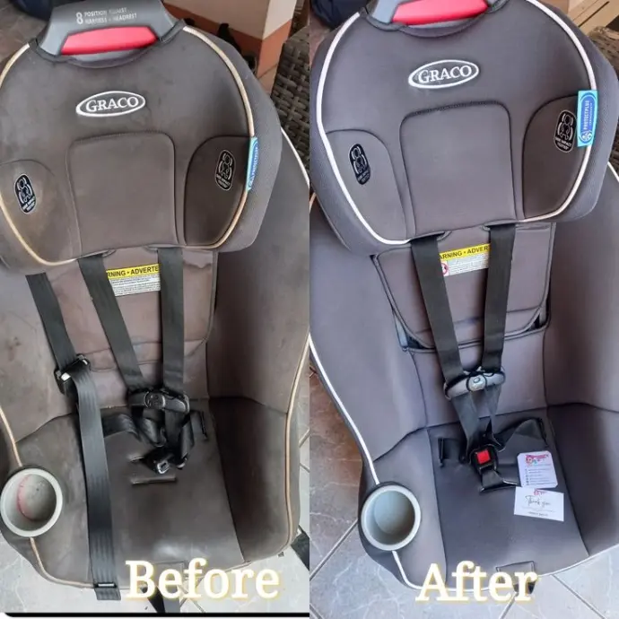 baby car seat detailing